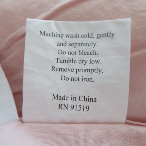 One Urban Habitat Pink Quilted Euro Sham 26" X 26" Cotton Face Cotton Filling - Picture 9 of 9